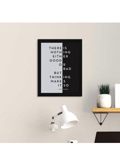 ArtX ArtX Paper Good or Bad Motivational Quotes Frames For Study Room Ofiice Classroom Study Room Multicolor Inspirational A4 10x13 In Set of 1  - Image 4