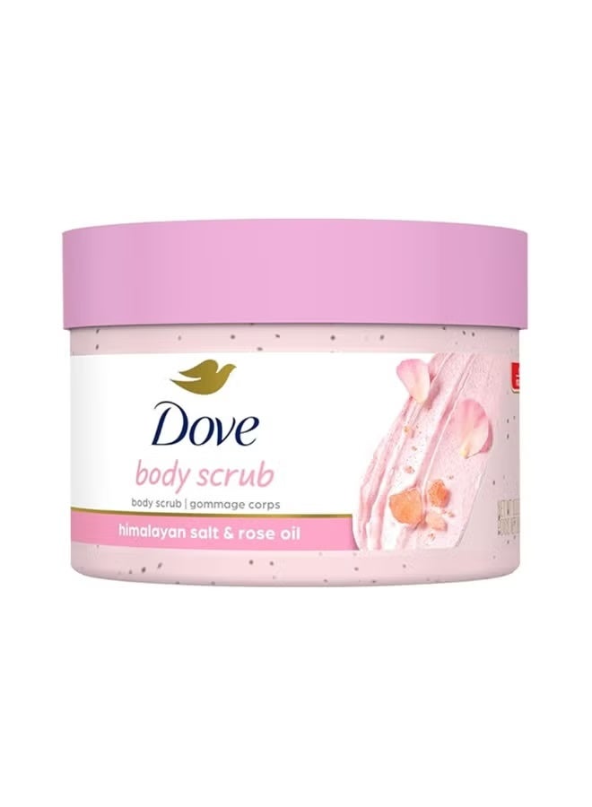 دوف مقشر الجسم بملح الهيمالايا وزيت الورد - 298 جرام - Image 1