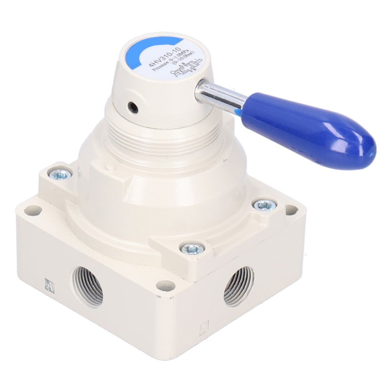 Manual Valve: Cast Iron Thread Connection - Precision Air Flow Control Joystick Operated Reversing Valve for Normal Pressure Temperature Pneumatic Systems - Image 4