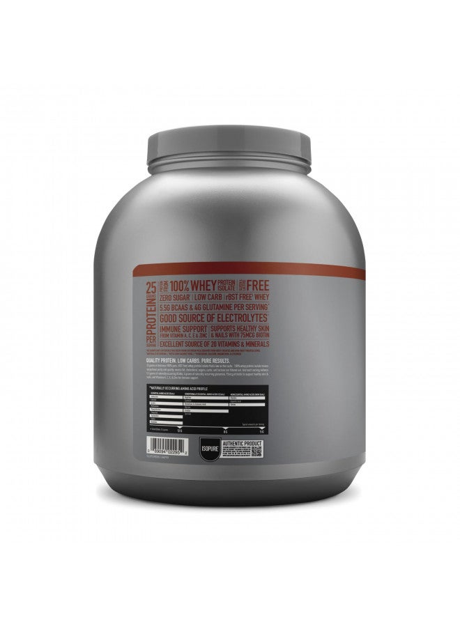 Isopure Isopure Protein Powder, Whey Isolate with Vitamin C & Zinc for Immune Support, 25g Protein, Low Carb & Keto Friendly, Flavor: Dutch Chocolate, 62 Servings, 4.5 Pounds (Packaging May Vary) - Image 4