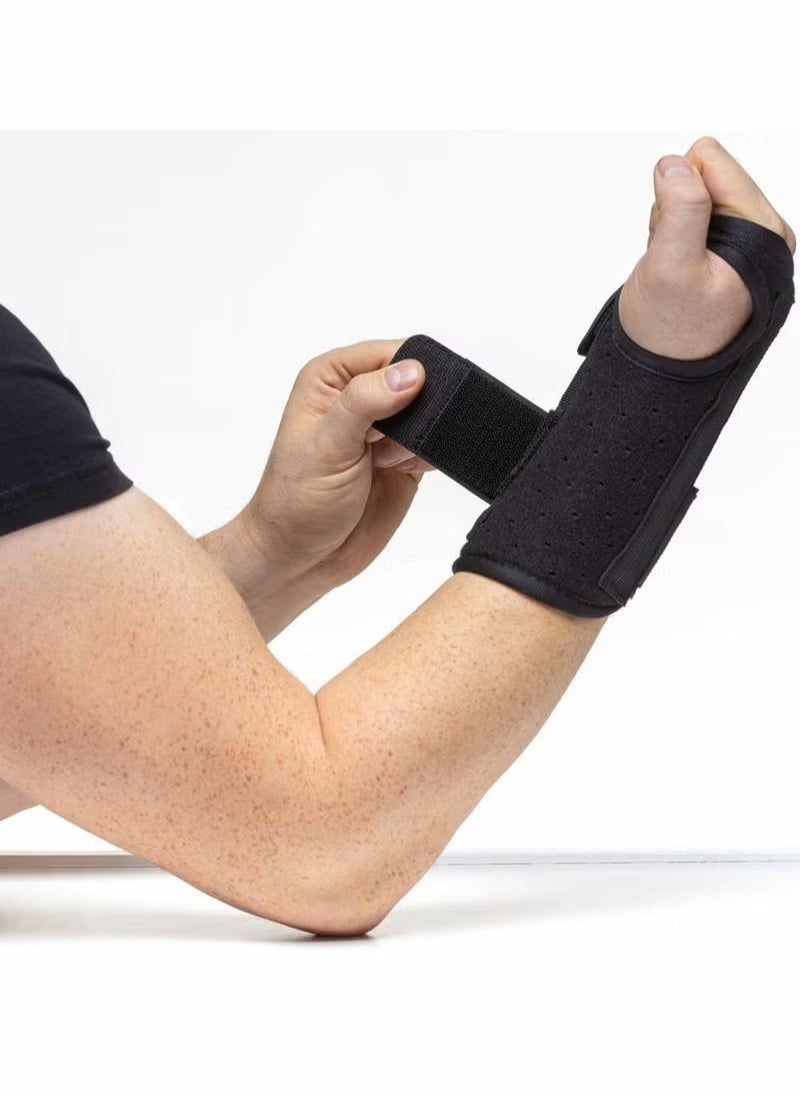 Carpal Tunnel Wrist Brace Support, Breathable Wrist Support Brace Splint (Right, S/M)