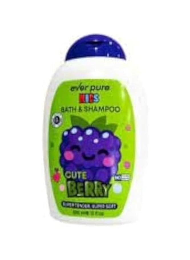 ever pure ever pure Kid's Bath & Shampoo Cute Berry Shampoo - 385ml 