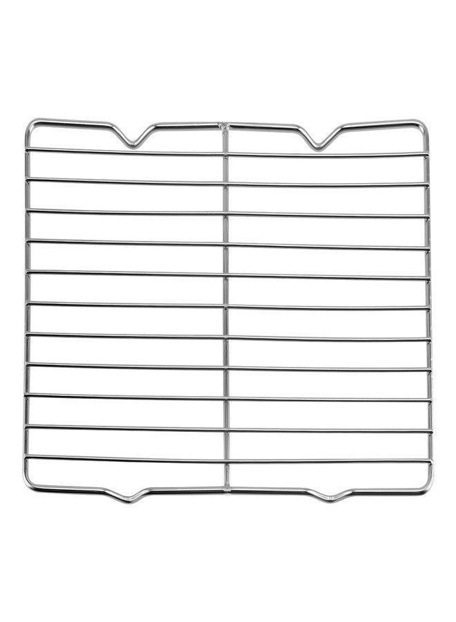 MUKLEI 4 Pack 10 × 8 x 0.8 Inch Metal Grate Cooling Rack, Stainless Steel Small Wire Cooling Rack, Rectangle Baking Cooling Rack for Cooking, Fits Small Toaster Oven, Dishwasher Safe - Image 4