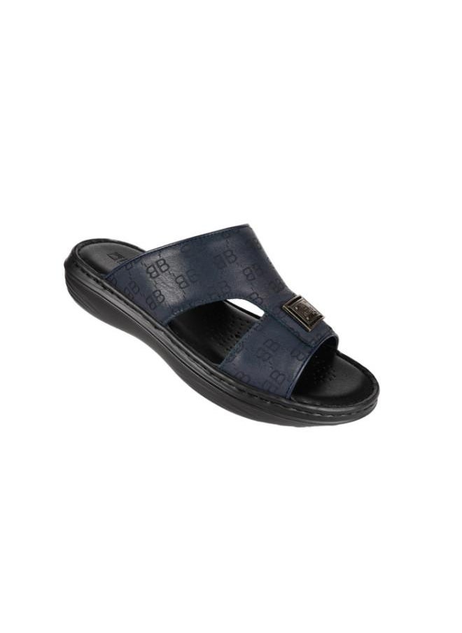 barjeel uno - 008-3463 Barjeel Mens Arabic Sandals 21410-13 Blue - Image 1