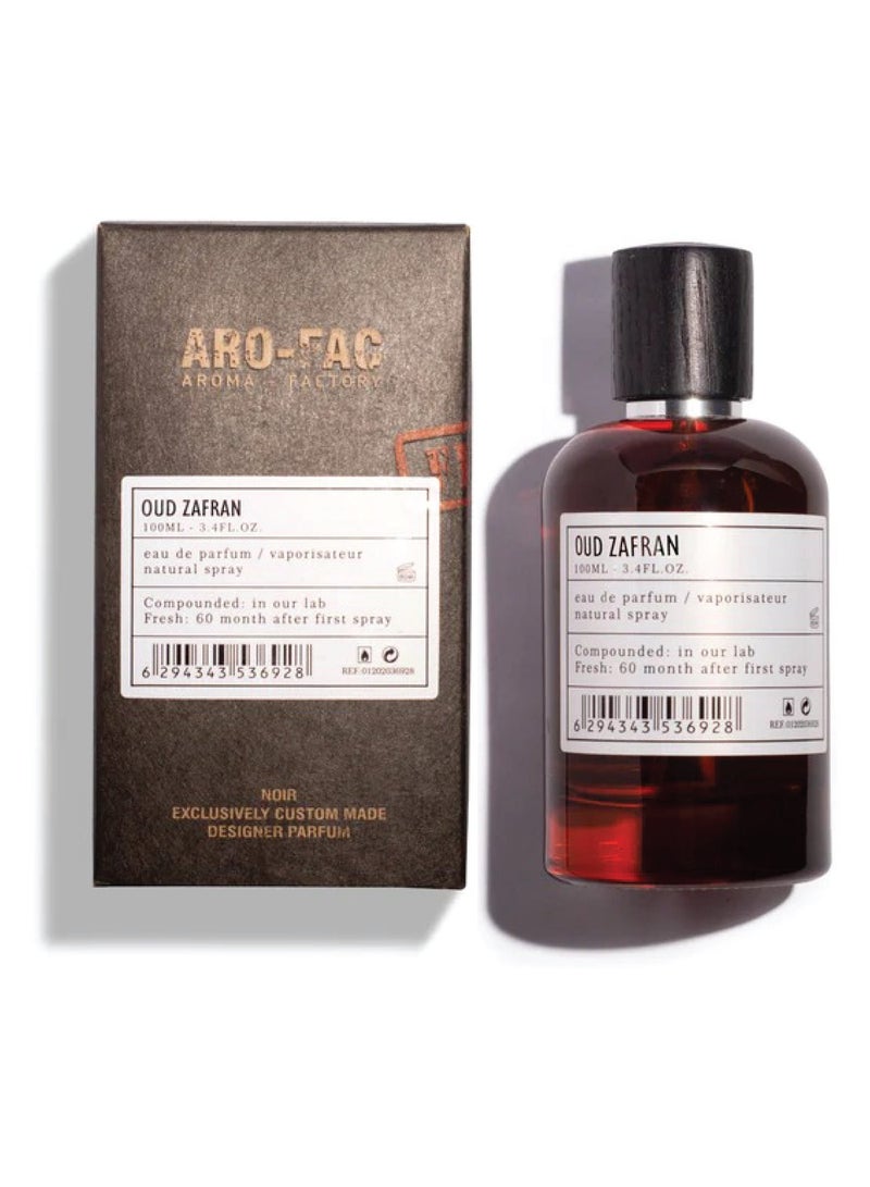 AMD Perfumes Oud Zafran By AMD Perfumes Men Fragrance EDP 100ml - Image 4