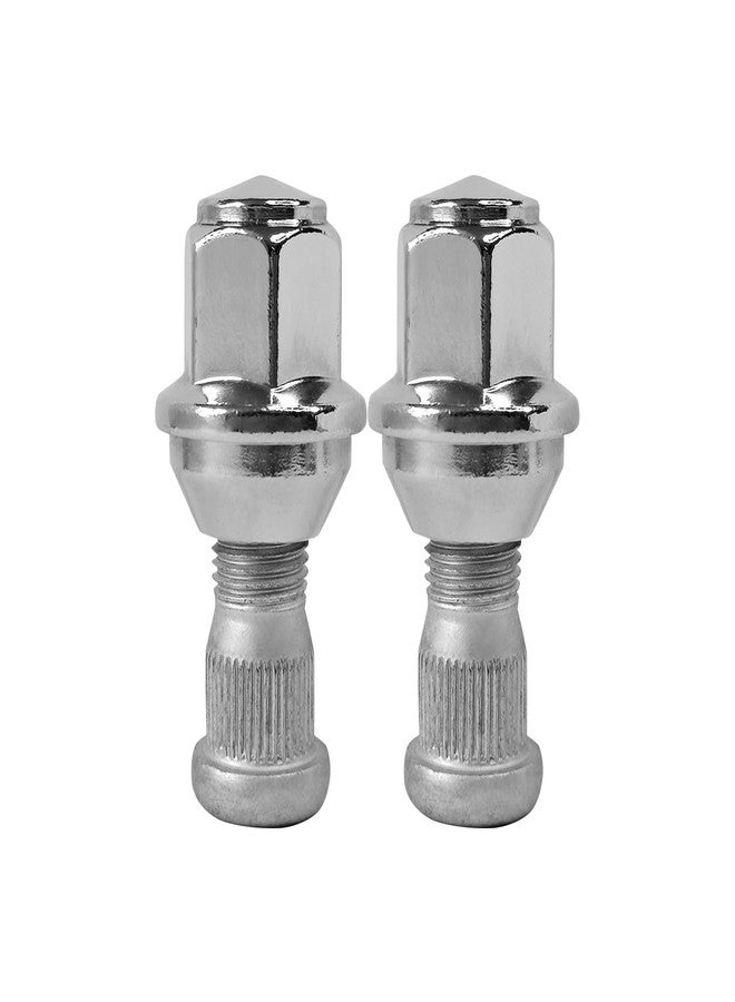 Mysttoo 4PCS M14x1.5 Chrome Wheel Lug Stud Nut Set 610-620 Compatible with 2015-2023 Ford Mustang Explorer Edge Fusion Lincoln Continental MKZ MKX Aviator 611-007 ACPZ1012D ACPZ1012M - Image 3