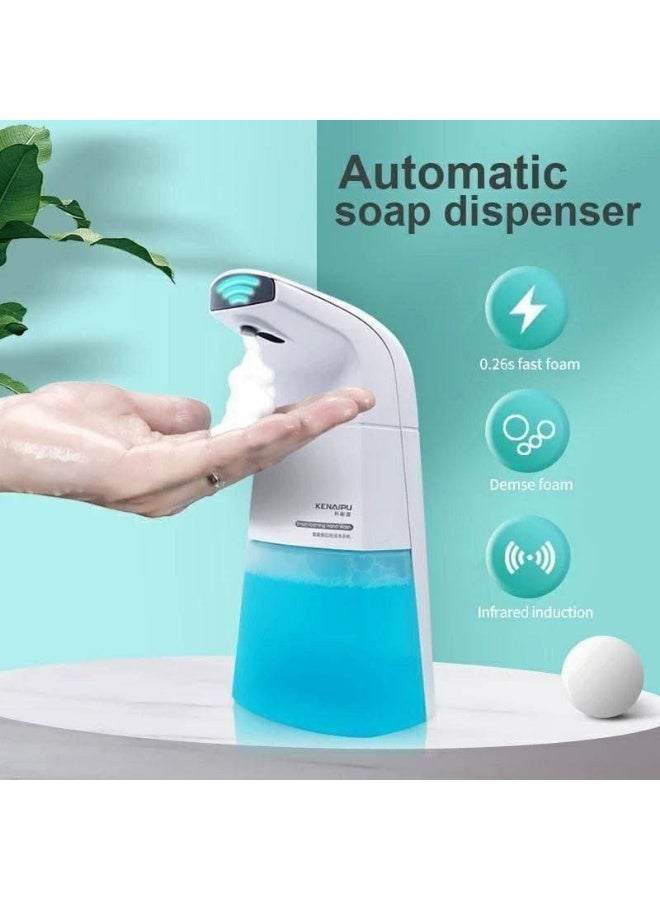 Automatic Touchless Foam Soap Dispenser With Sensor White 250ml - Image 1