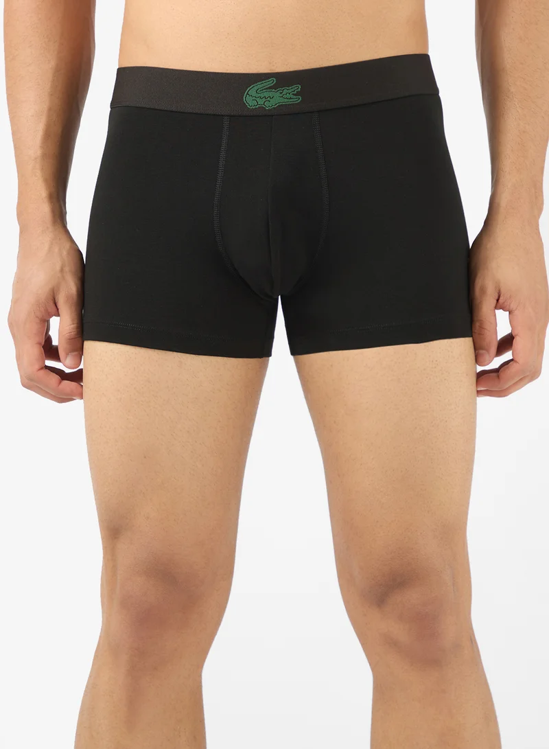 LACOSTE 3 Pack Stretch Trunks