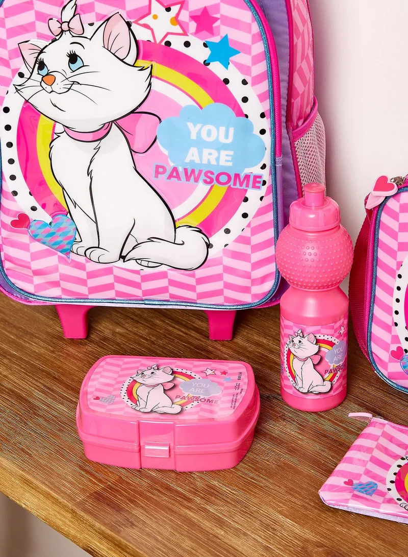 ديزني_ماري_ذا_كات Back To School Disney Marie The Cat 5In1 Trolley Box Set