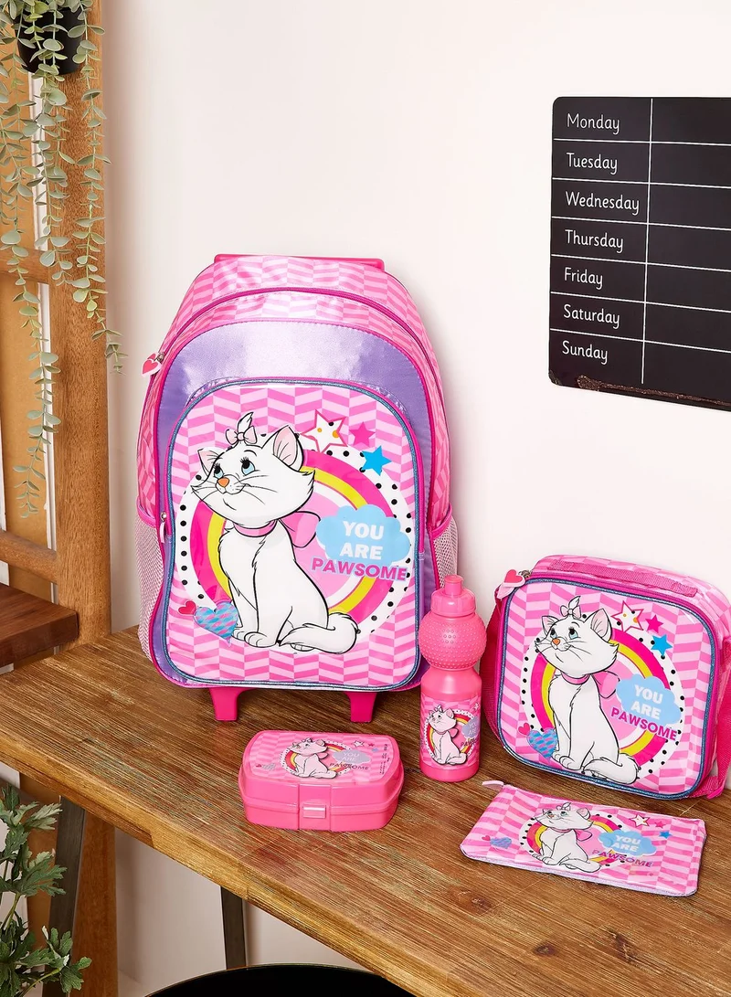 ديزني_ماري_ذا_كات Back To School Disney Marie The Cat 5In1 Trolley Box Set