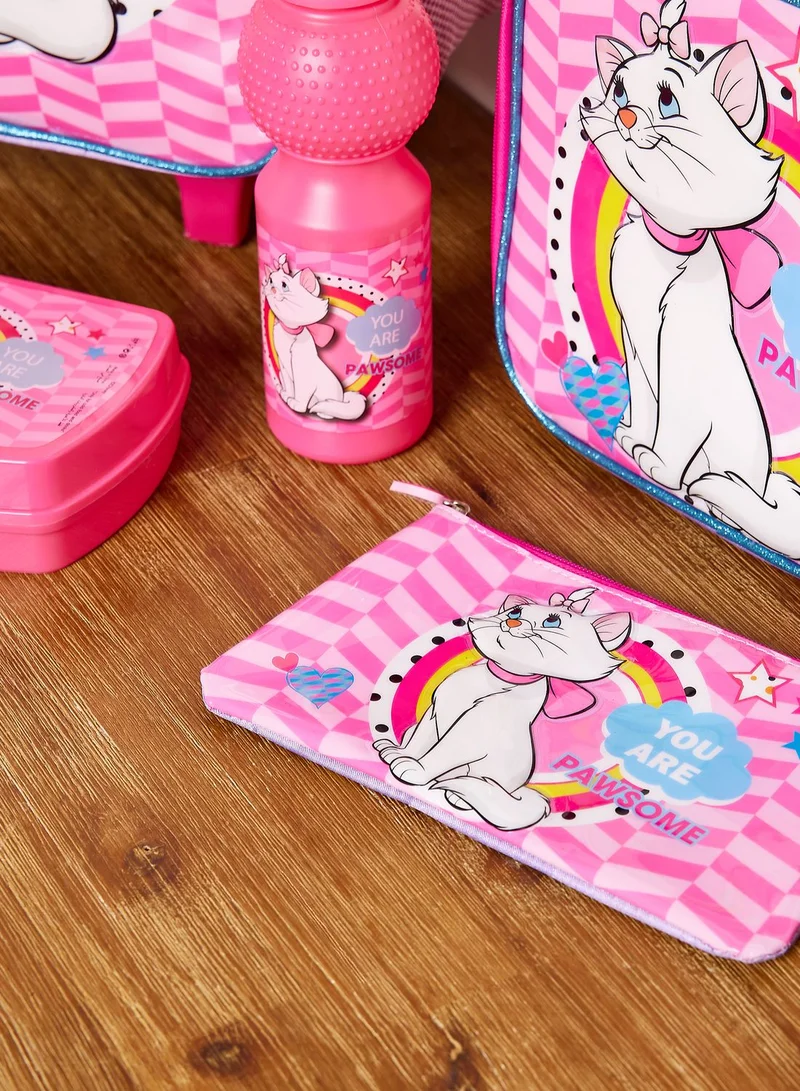 ديزني_ماري_ذا_كات Back To School Disney Marie The Cat 5In1 Trolley Box Set