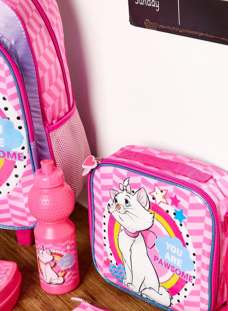 ديزني_ماري_ذا_كات Back To School Disney Marie The Cat 5In1 Trolley Box Set
