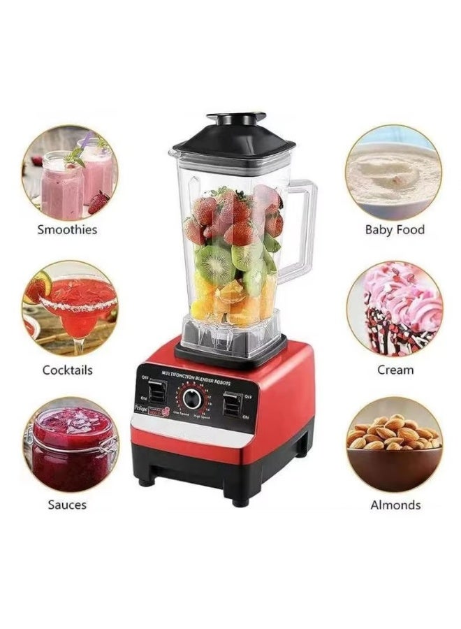SILVER CREST 2-in-1 Heavy Duty Blender & Grinder SC-1589 – High Power Silver Crest Multifunction Kitchen Blender, Smoothie Maker, Dry & Wet Grinding Machine - Image 2