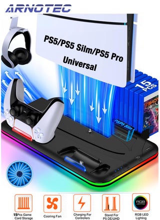 STK-DZ504(Black)PS5 Silm/Pro