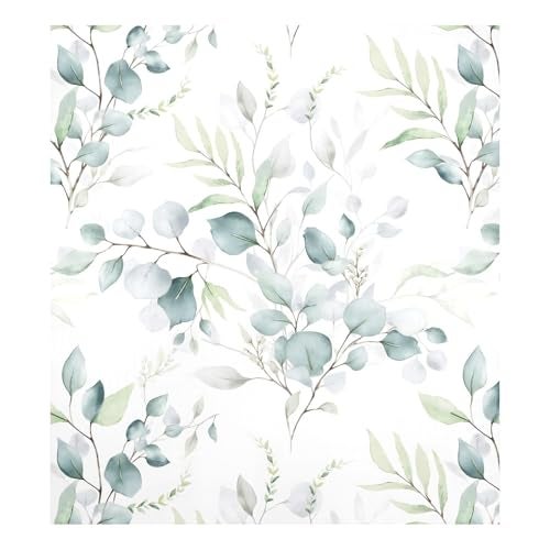 BOENLE Green Sage Eucalyptus Leaves Dishwasher Magnet Cover Sticker Magnetic Refrigerator Panel Front Door Fridge Microwave Decal Decorative - Image 2