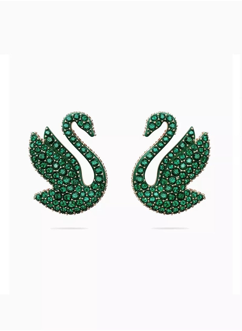 Generic Iconic Swan Stud Earrings  - Image 1