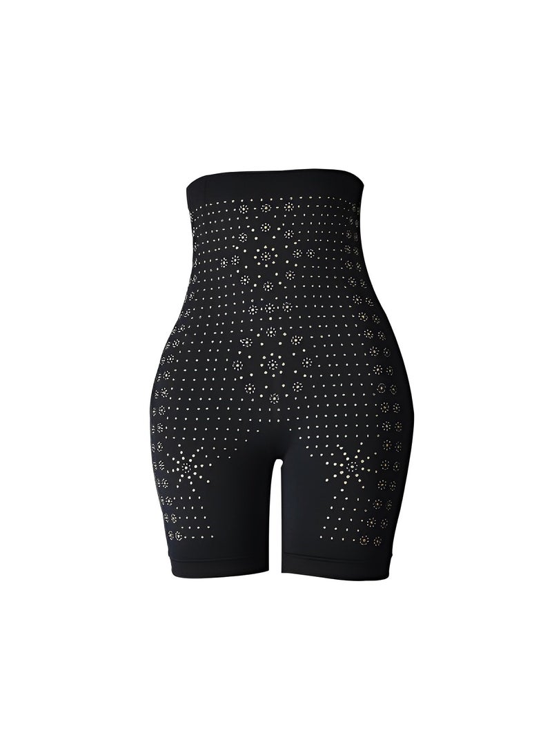 REOCLE Women's Body Shaper Fiber Restoration Shaper with High Elastic Waistband & Negative Ion Fabric & Antibacterial Crotch Body Shaper Underwear for Women Tummy Control - Image 3