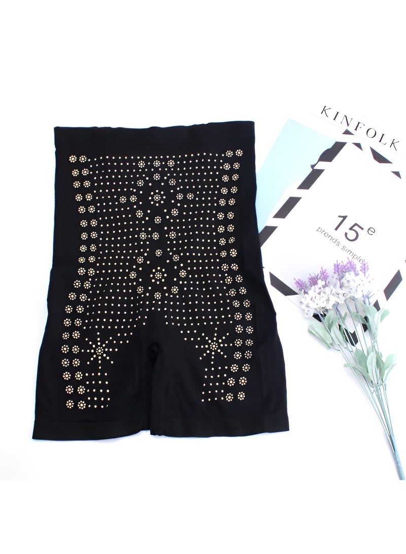 REOCLE Women's Body Shaper Fiber Restoration Shaper with High Elastic Waistband & Negative Ion Fabric & Antibacterial Crotch Body Shaper Underwear for Women Tummy Control - Image 4