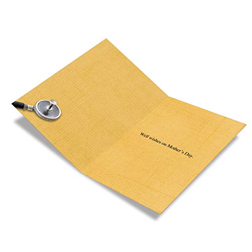 NobleWorks - Happy Mother's Day Card with Envelope - Funny, Retro Greeting Card for Mom, Stepmom - Suffering From Children 0209 - Image 2