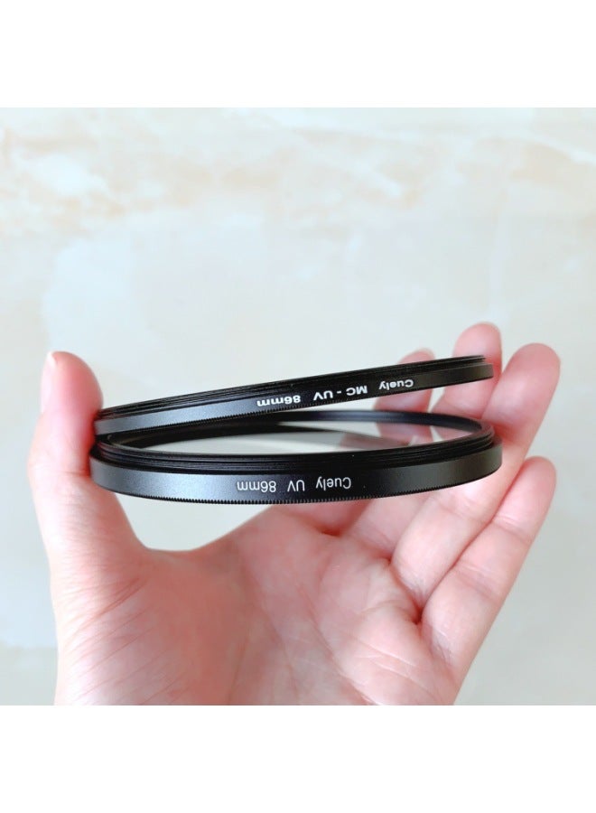 Camera Filter 86mm 95mm Large Diameter HD UV Mirror Thin Frame Multi-layer Coating MCUV Filter Protection Mirror-Color:86mm UV Mirror  - Image 5