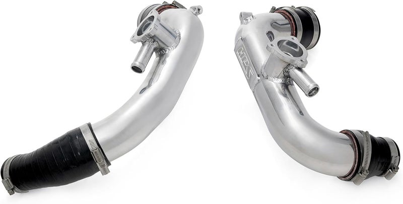 HPS Performance Polish Intercooler Charge Pipe Kit Hot Side for Toyota Sequoia and Tundra 3.4L Turbo - Image 4