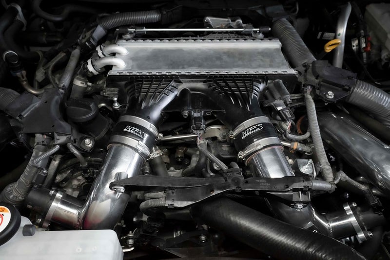 HPS Performance Polish Intercooler Charge Pipe Kit Hot Side for Toyota Sequoia and Tundra 3.4L Turbo - Image 2