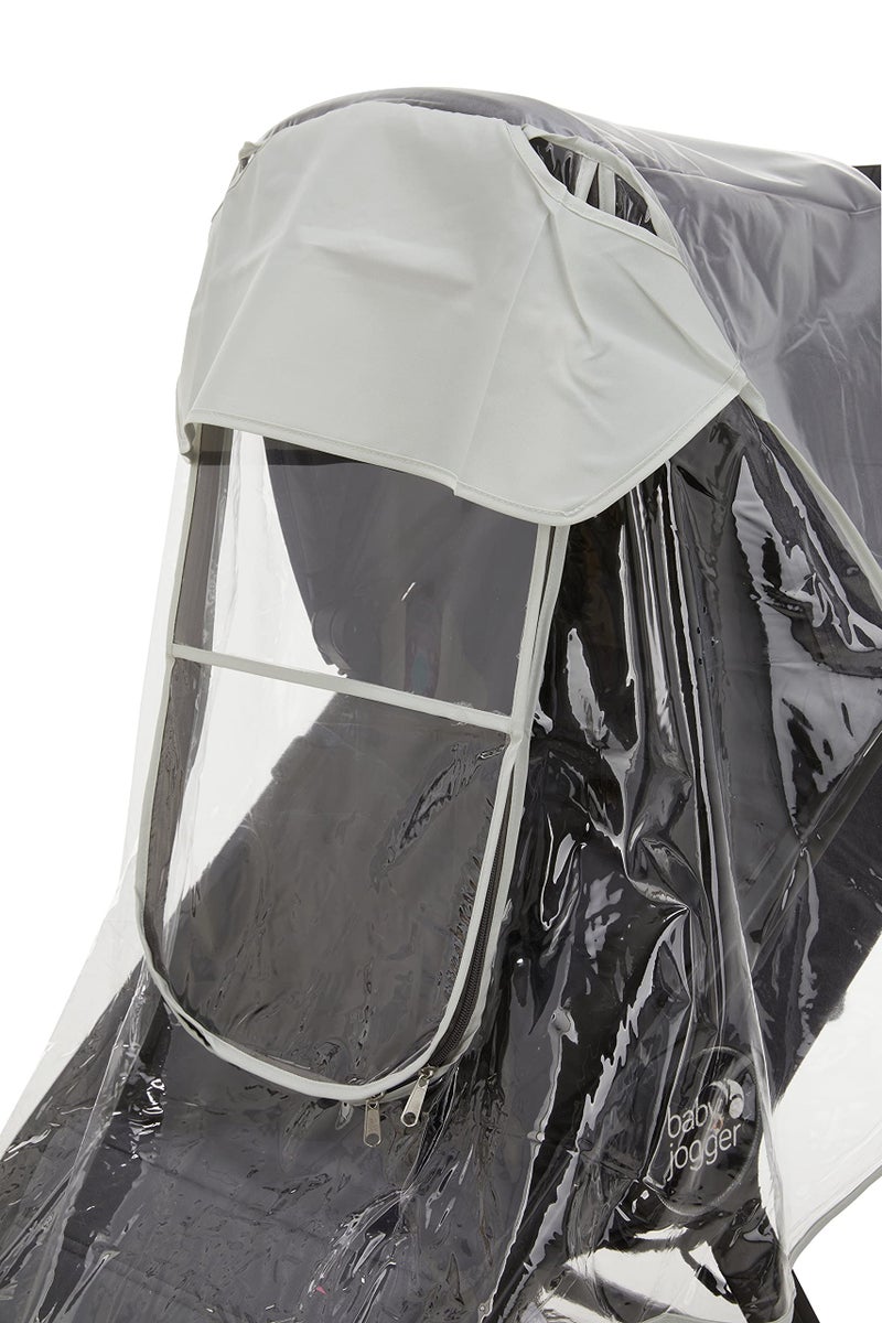 First Essentials Stroller Rain Cover Universal, Baby Travel Weather Shield, Windproof Waterproof, Protect from Dust Snow (Clear) - Image 3