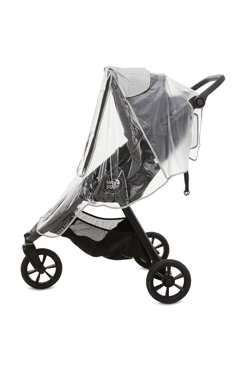 First Essentials Stroller Rain Cover Universal, Baby Travel Weather Shield, Windproof Waterproof, Protect from Dust Snow (Clear) - Image 2