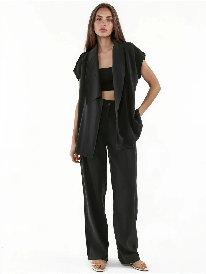 Cotton Viscose Two-Piece Coord