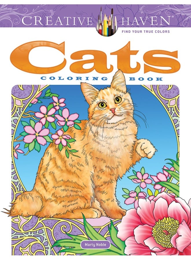 Dover Creative Haven Cats Coloring Book