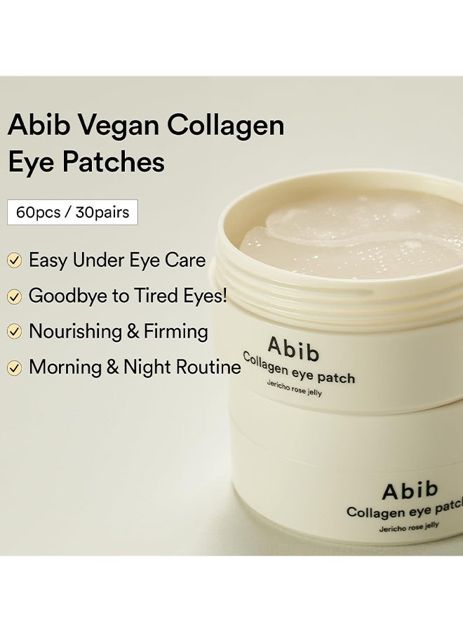 Abib Collagen Eye Patch Jericho Rose Jelly, For Puffy Eyes And Dark Circles, Anti-Wrinkle, Collagen - Image 3
