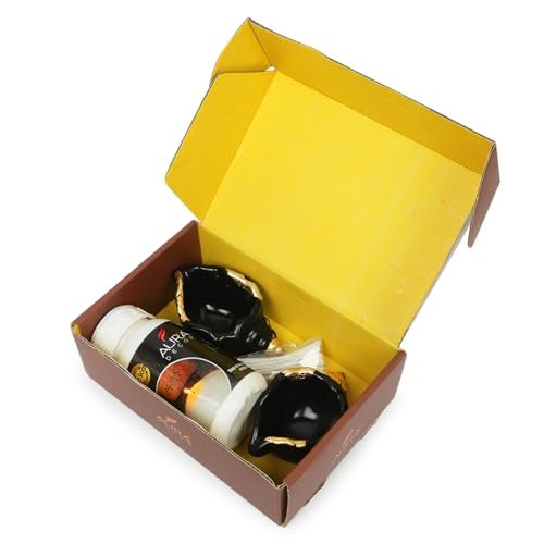 AURA DECOR AuraDecor Sand Wax Kit with 2 Sea Shells for & 250gm Sand Wax for Making Customized Candle, Candle Making Kit - Image 5