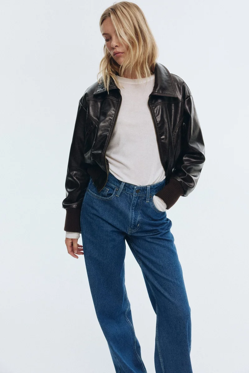 H&M Wide Ultra High Jeans