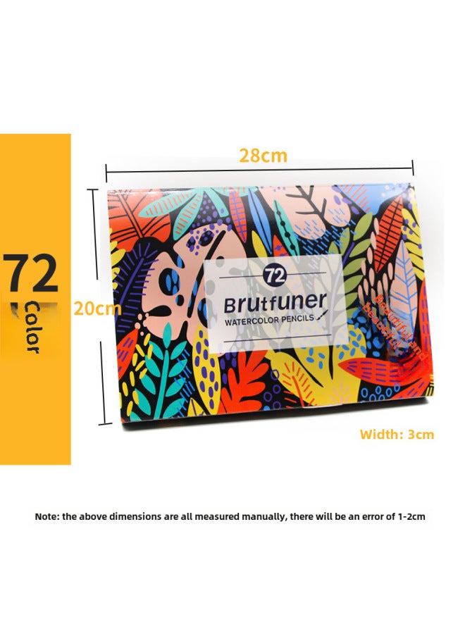Brutfuner This Model 120 Color Color Pencil 180 Color Lead Oily Water Soluble Color Lead Comic Brush Color Pen Graffiti Gift - Image 1