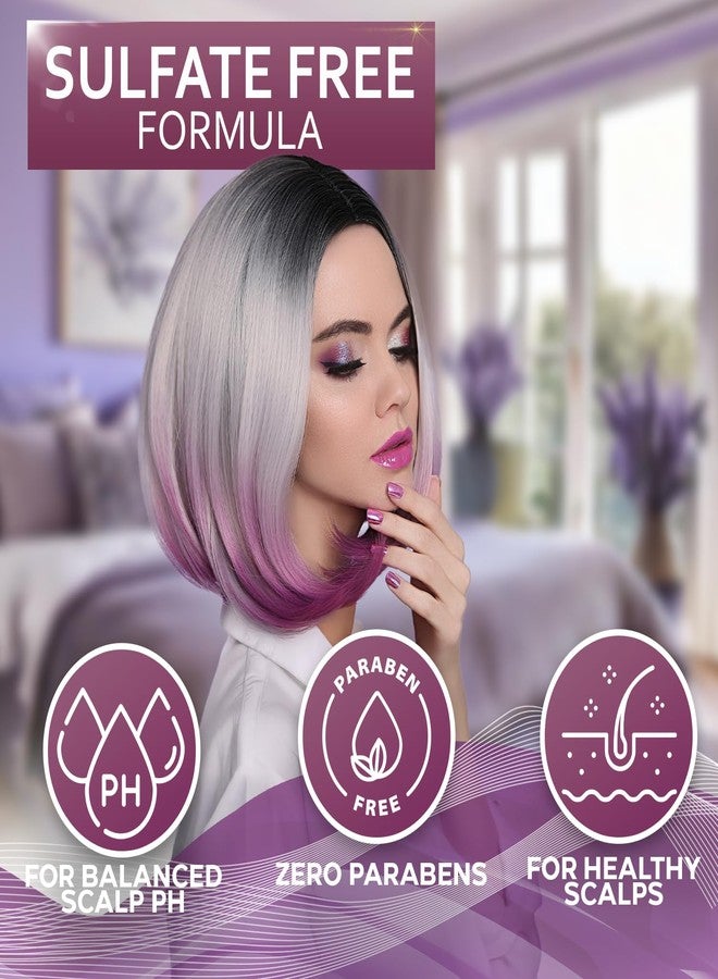 BELLISSO Color Safe Shampoo and Conditioner Set - Anti-Fade Protection for Color Treated, Dyed & Highlighted Hair - Sulfate & Paraben Free, Hydrating Formula with Rosemary, Coconut & Argan Oil for Women & Men - Image 3