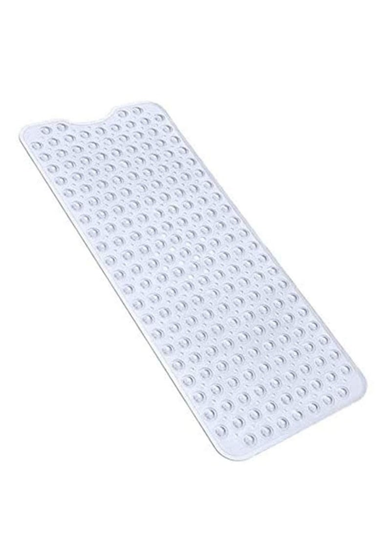 Extra Long Non-slip TPR Rubber Bath Mat (100x40cm) - Image 1