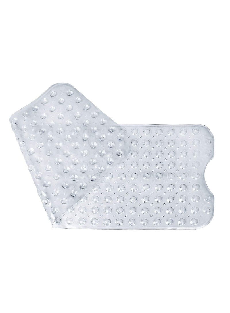 Extra Long Non-slip TPR Rubber Bath Mat (100x40cm) - Image 2