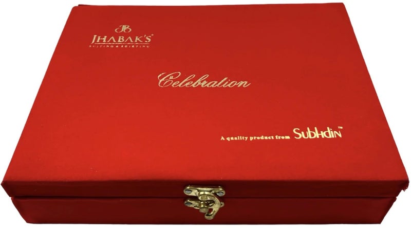 JHABAK'S Unstitched Premium Strip Cotton Blend Shirt & Trouser Fabric - 2.35 M Shirt Cloth - 1.30 M Pant Piece (W17) - Image 3