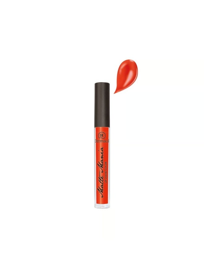 Dermacol Matte Mania Liquid Lip Color 51 3.5ml - Image 1