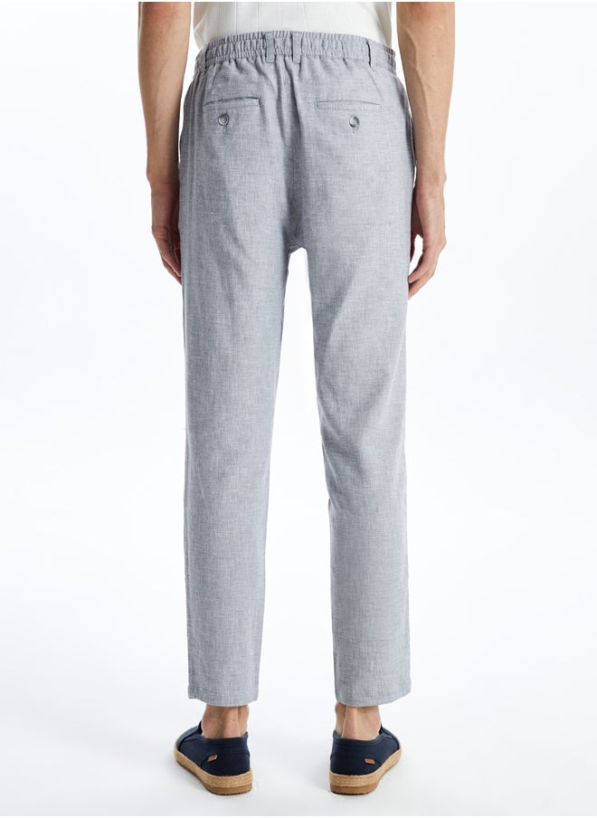 LC WAIKIKI - Slim Fit Linen Blended Men'S Trousers - Image 1