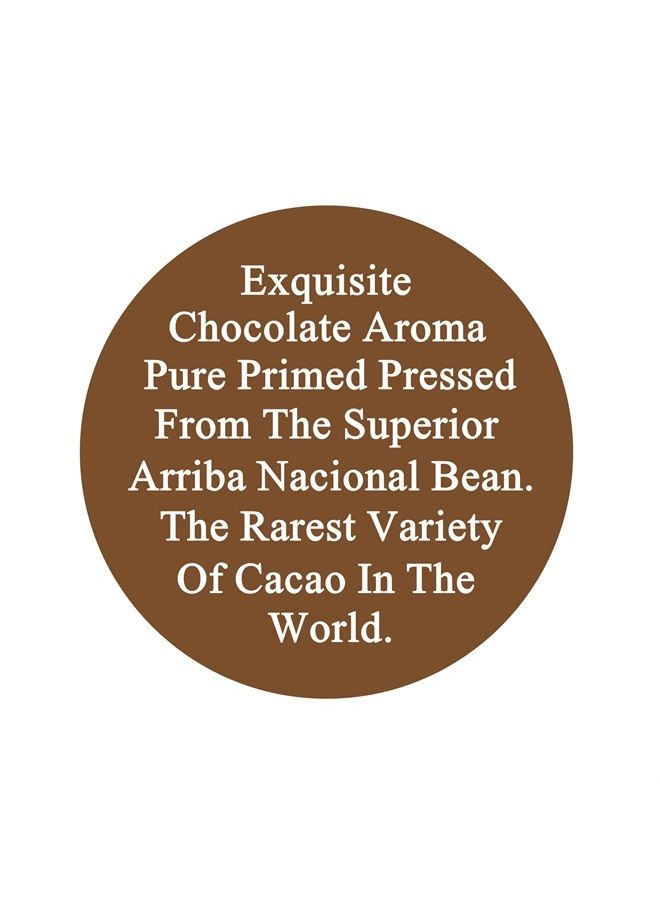 Plant Guru Raw Cocoa Butter 2 lbs. Bar - 100% Pure Natural Unrefined FOOD GRADE Arriba Nacional Cacao Bean, Great For Chocolate Making, Soap, Lip Balm and Moisturizer For DIY Body Butters - Image 1