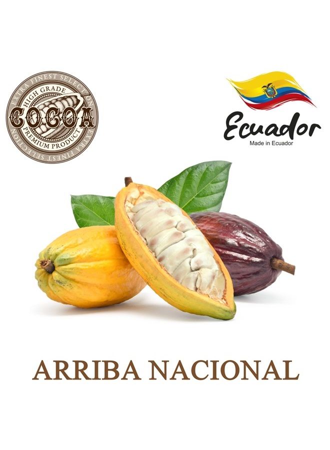 Plant Guru Raw Cocoa Butter 2 lbs. Bar - 100% Pure Natural Unrefined FOOD GRADE Arriba Nacional Cacao Bean, Great For Chocolate Making, Soap, Lip Balm and Moisturizer For DIY Body Butters - Image 4