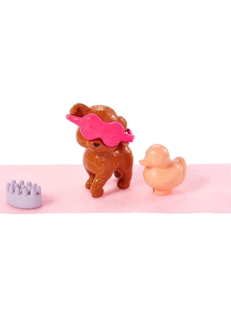 Barbie - Barbie Wellness Self-care Spa Day Doll with Puppy - Image 1