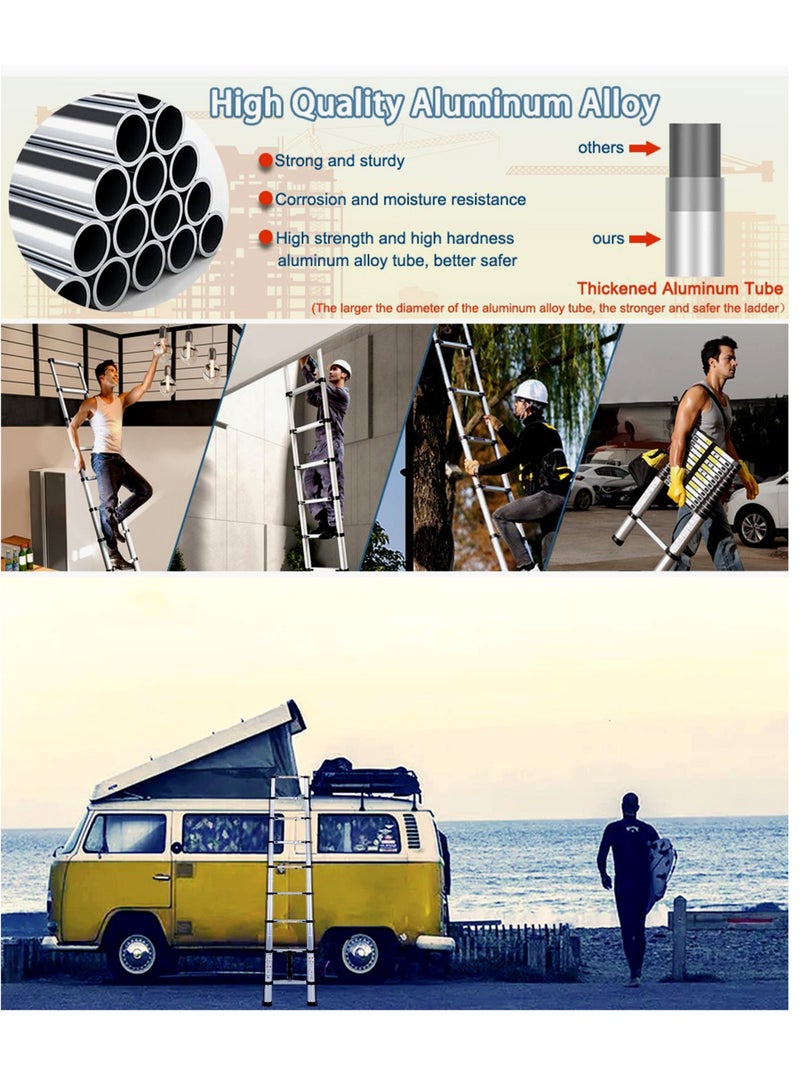 Folding Extension 11 Step Ladder 320 CM - Image 5