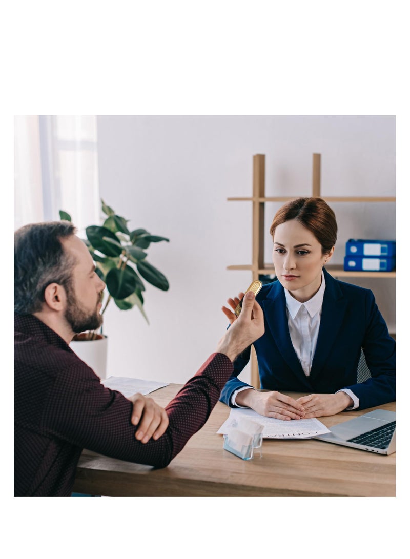 SYOSI Mini Adults Fidget Toy , Magnetic Metal Fidget Slider, Three Floors EDC Adult Toys ,Fidget Toys Adults for Stress and Anxiety Relief，CNC Processing Aluminum Alloy Metal Fidget Toy (Gold) - Image 5