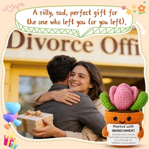 MAMAGIFTREE Funny Leaving Gift for Coworker, Cute Succulent Keepsake with Message Card, Mini Decor Gift for Friend, Farewell Retirement Goodbye Present - Image 3