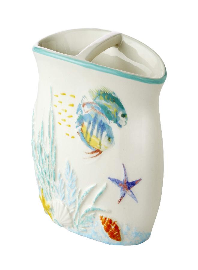 SKL Home by Saturday Knight Ltd. Ocean Watercolor Toothbrush Holder - Image 2