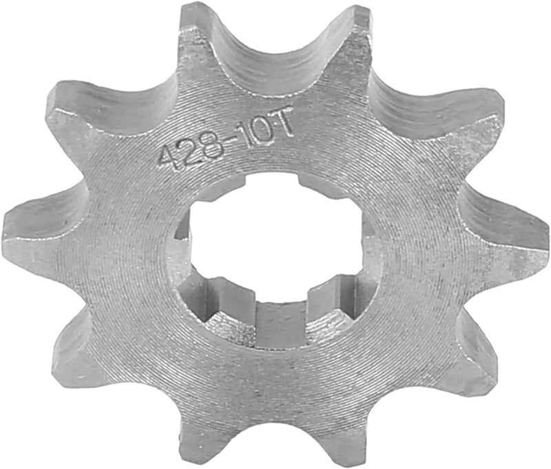 F FIERCE CYCLE 428 Chain 10T Motorcycle Sprocket - Image 5