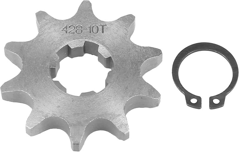 F FIERCE CYCLE 428 Chain 10T Motorcycle Sprocket - Image 1
