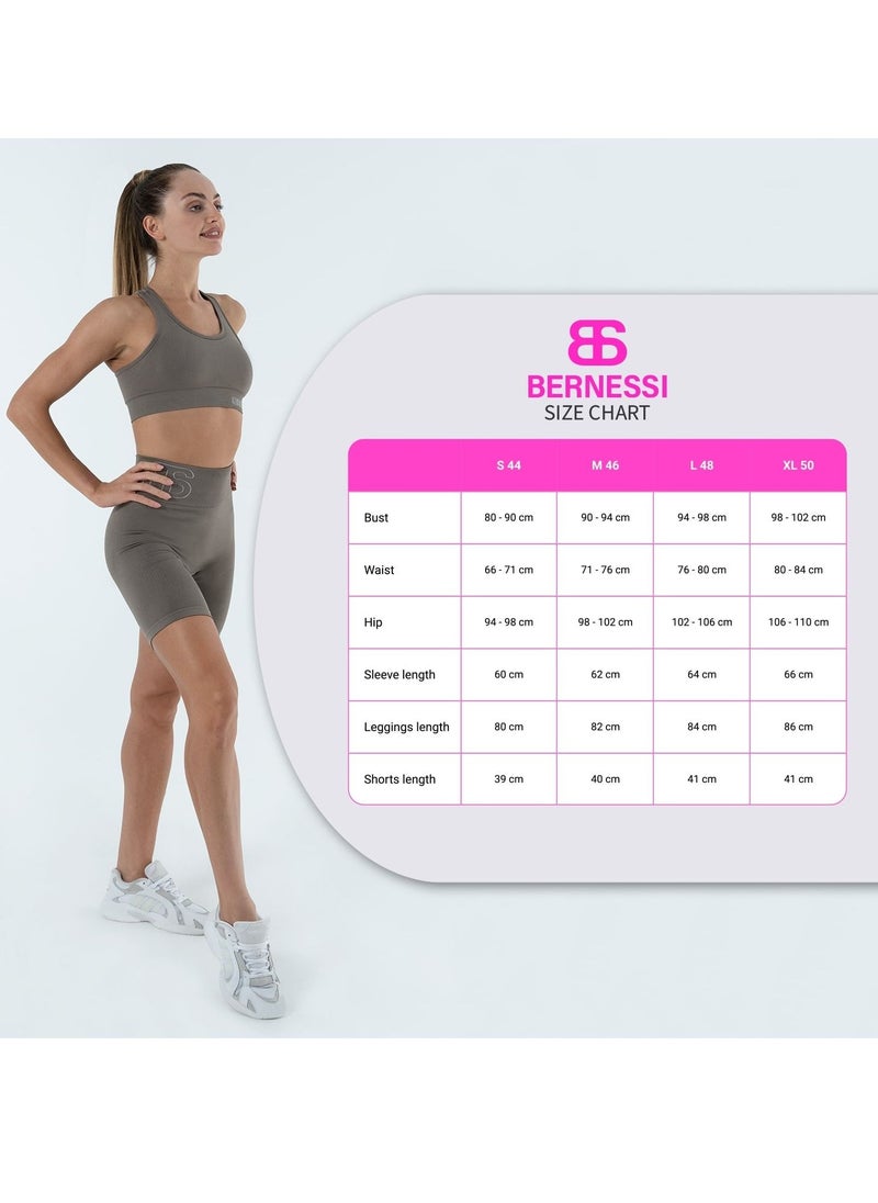 Turkiye Nylon Women High Waisted Biker Shorts Sport Legging Shorts Workout Cycling Athletic Running Yoga Gym Volleyball for Ladies with Tummy Control Grey Monsoon - pzsku/ZCA6DB7AED387710C2F1BZ/45/_/1690610307/4292a7fa-4c21-4bc2-bf1e-67d7c5e0b63a